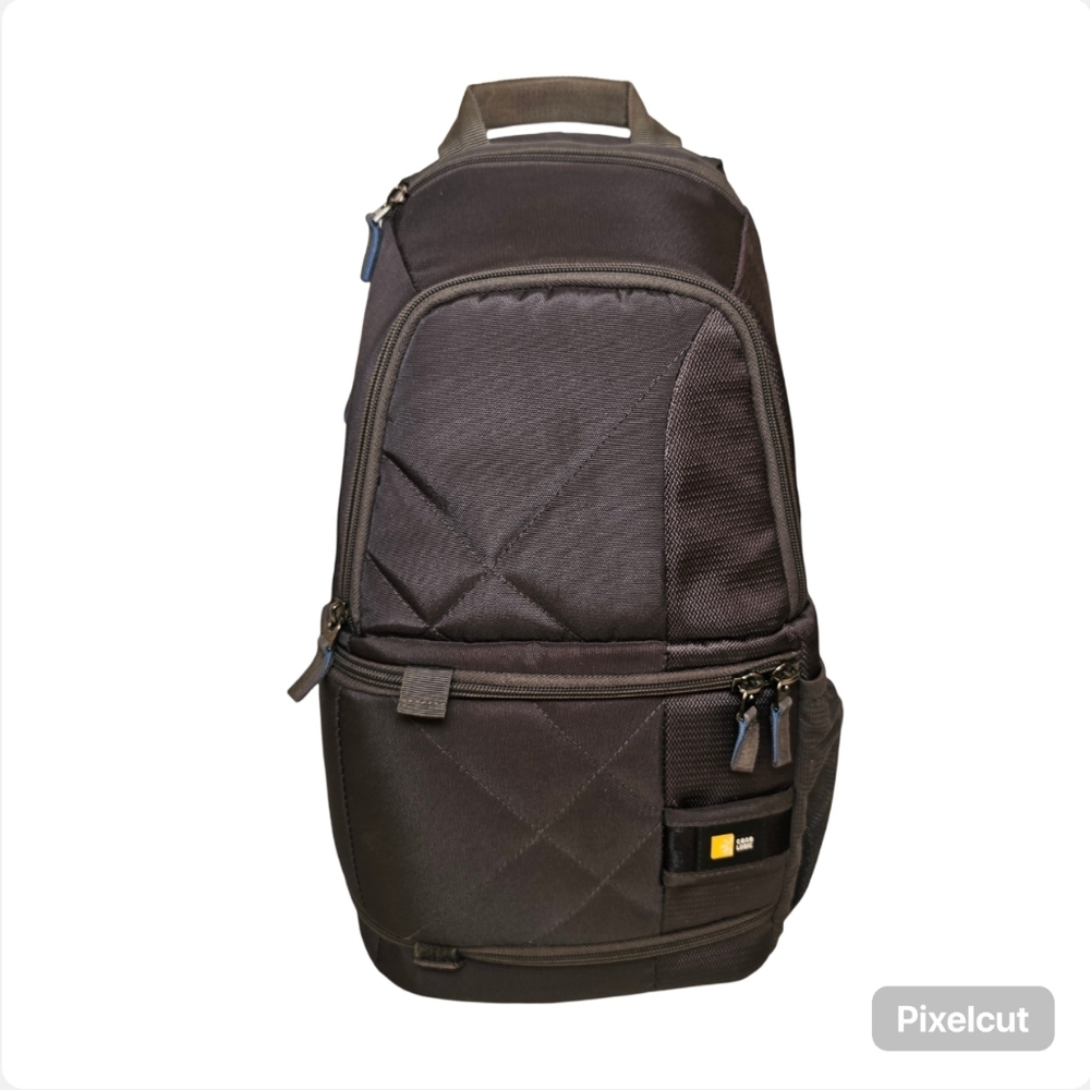 Case Logic grey small side access camera backpack